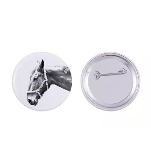 Hanovrien - aimant avec cheval, empreinte exceptionnelle de cheval de la marque Art-Dog