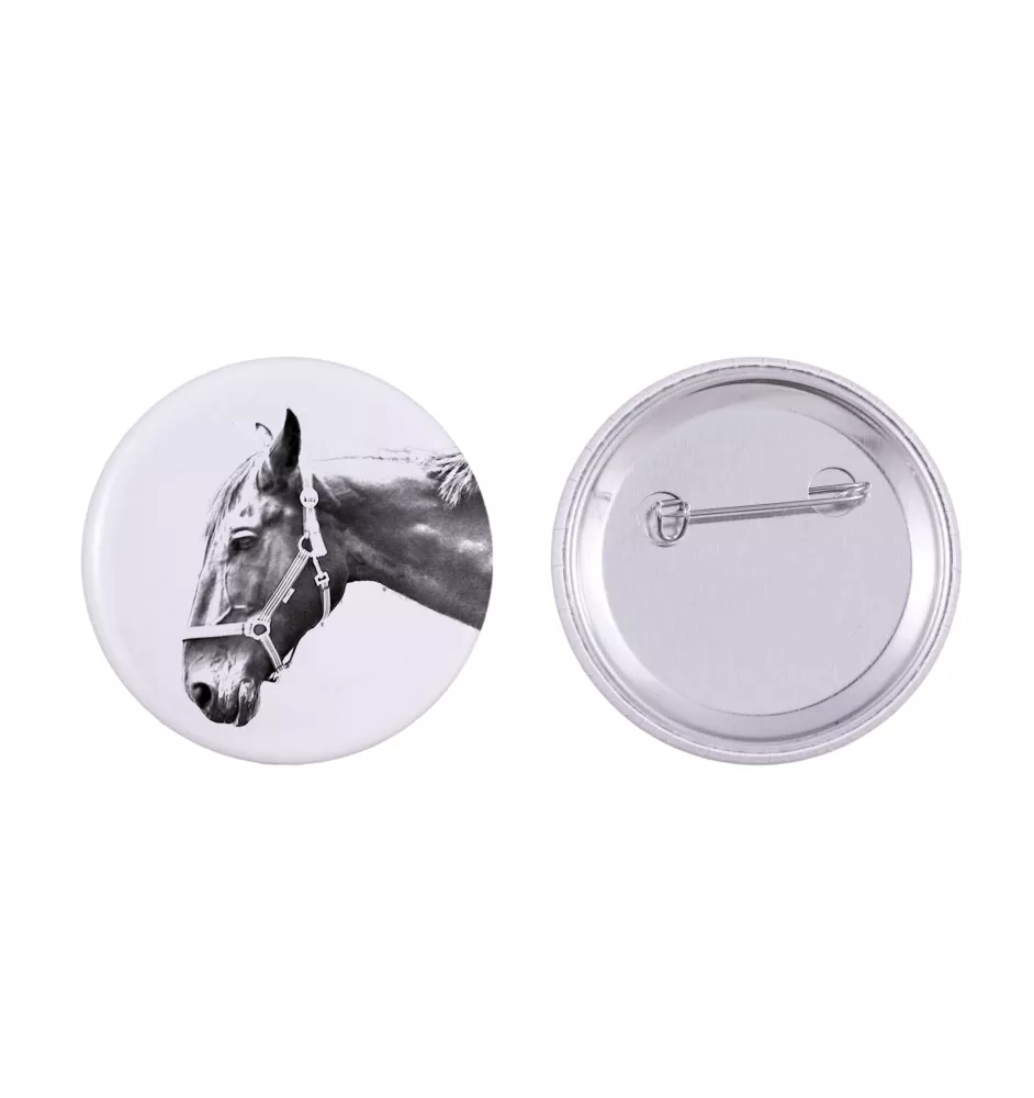 Hannoveraner - Magnet mit Pferd, ein einzigartiges Abdruck des Pferdes der Marke Art-Dog