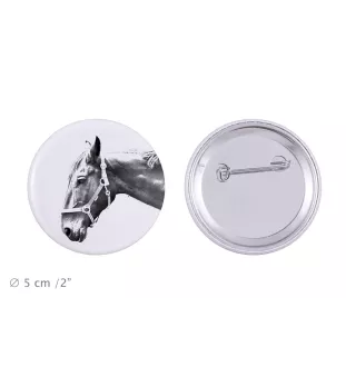 Hannoveraner - Magnet mit Pferd, ein einzigartiges Abdruck des Pferdes der Marke Art-Dog