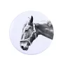 Hanovrien - aimant avec cheval, empreinte exceptionnelle de cheval de la marque Art-Dog