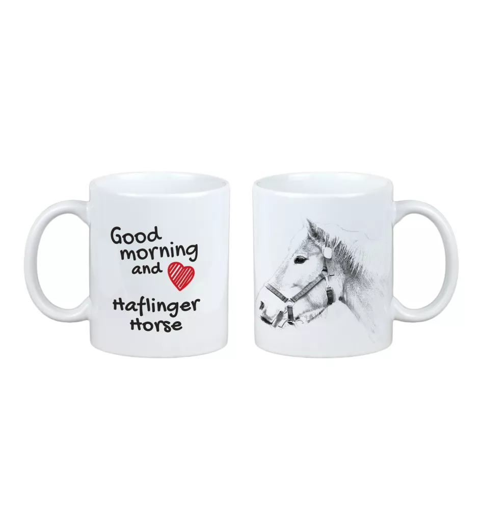Haflinger - tasse avec chien, tasse personnalisée avec impression, cadeau classique pour tous de la marque Art-Dog