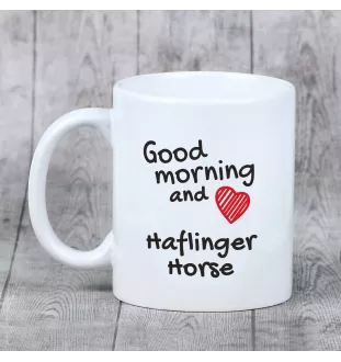 Haflinger - Tasse mit Hund, personalisierte Tasse mit Druck, klassisches Geschenk für jeden von der Marke Art-Dog.