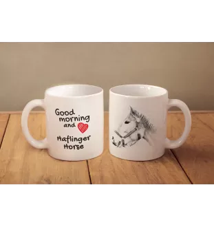 Haflinger - cup with a dog, personalized cup with a print, a classic gift for everyone from the Art-Dog brand