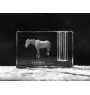 Hanowerski penholder kryształowy z koniem Art-Dog