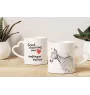Haflinger Fohlen - Tasse mit Hund, entzückende Tasse mit herzförmigem Henkel, universelles Geschenk der Marke Art-Dog
