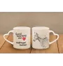Haflinger Fohlen - tasse avec chien, une tasse adorable avec une anse en forme de cœur, un cadeau universel de la marque Art-Dog