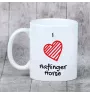 Haflinger - tasse avec un cheval, une tasse charmante avec une illustration, un cadeau avec votre photo de la marque Art-Dog