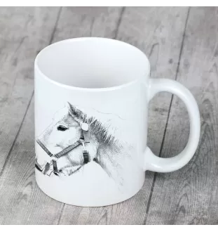 Haflinger - tasse avec un cheval, une tasse charmante avec une illustration, un cadeau avec votre photo de la marque Art-Dog