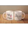 Haflinger Fohlen - Tasse mit Hund, personalisierte Tasse mit Druck, klassisches Geschenk für jeden von der Marke Art-Dog.