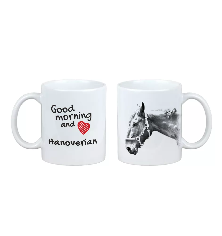 Hannoveraner - Tasse mit Hund, personalisierte Tasse mit Druck, klassisches Geschenk für jeden von der Marke Art-Dog.