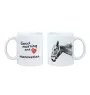 Hannoveraner - Tasse mit Hund, personalisierte Tasse mit Druck, klassisches Geschenk für jeden von der Marke Art-Dog.