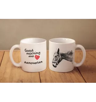 Hanoverian - cup with a dog, personalized cup with a print, a classic gift for everyone from the Art-Dog brand