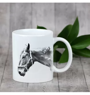 Hanovrien - tasse avec un cheval, tasse avec une photo, cadeau personnalisé de la marque Art-Dog