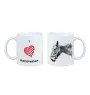 Hanovrien - tasse avec un cheval, une tasse charmante avec une illustration, un cadeau avec votre photo de la marque Art-Dog