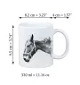 Hanovrien - tasse avec un cheval, une tasse charmante avec une illustration, un cadeau avec votre photo de la marque Art-Dog