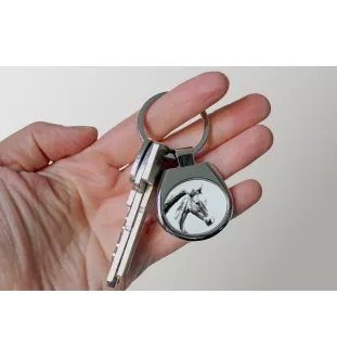 Irish Sport - keychain with a horse, keychain with a print, personalized pendant from the Art-Dog brand