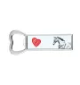 Cheval de sport irlandais - ouvre-bouteille avec un cheval, ouvre-bouteille personnalisé pour le réfrigérateur, cadeau unique pour homme de la marque Art-Dog