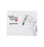 Lipizzaner - Mauspad mit Druck, personalisiertes Mauspad mit Pferd, einzigartiges Gadget für Büroangestellte von Art-Dog.