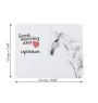 Lipizzaner - Mauspad mit Druck, personalisiertes Mauspad mit Pferd, einzigartiges Gadget für Büroangestellte von Art-Dog.