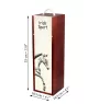 Irish Sport - wine box with a horse, alcohol box with graphics, personalized gift box from the Art-Dog brand
