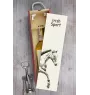 Irish Sport - wine box with a horse, alcohol box with graphics, personalized gift box from the Art-Dog brand