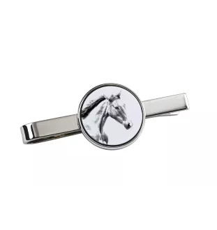 Cheval de sport irlandais - pince à cravate avec un cheval, pince à cravate personnalisée, cadeau unique pour homme de la marque Art-Dog