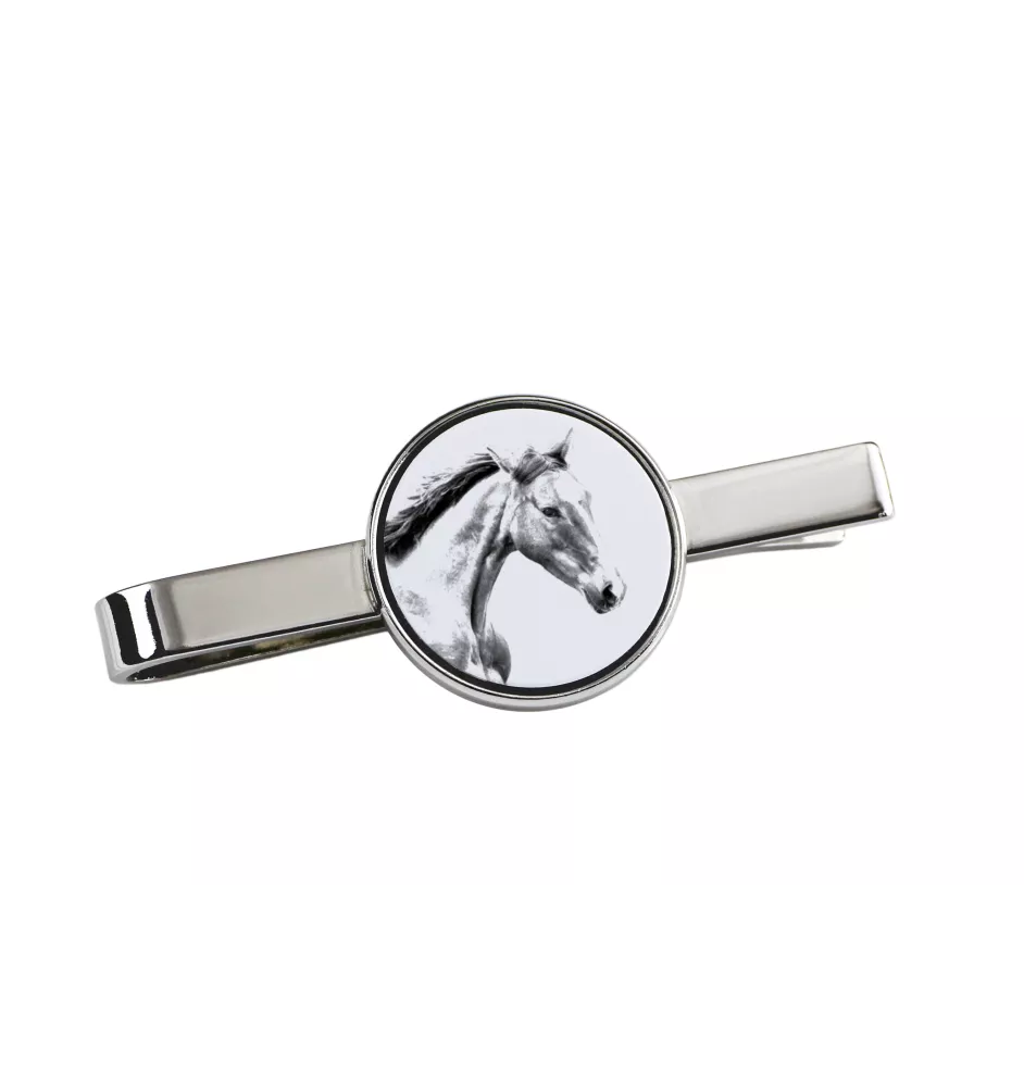 Irischer Sport - Krawattennadel mit Pferd, personalisierter Krawattenclip, einzigartiges Geschenk für Männer von der Marke Art-Dog