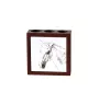 Lipizzaner - Stifthalter mit Pferd, Schreibtischorganizer mit Aufdruck, personalisierte Schreibtischdekoration der Marke Art-Dog