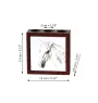 Lipizzaner - Stifthalter mit Pferd, Schreibtischorganizer mit Aufdruck, personalisierte Schreibtischdekoration der Marke Art-Dog