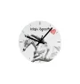 Irish Sport - wall clock with a horse, shelf clock with a print, personalized home decoration from the Art-Dog brand