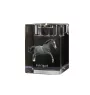 Cheval de sport irlandais - Bougeoir avec image d'un cheval, porte bougie en cristal, cadeau personnalisé par la marque Art-Dog