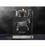 Irish Sport - Candle holder with picture of a horse, crystal tealight holder, personalised gift by Art-Dog brand