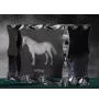 Lipicański ramka kryształowe z koniem Art-Dog