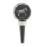 Irish Sport - Crystal bottle stopper with horse, unique wine stopper with photo, personalised gift for sommelier by Art-Dog brand