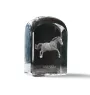 Cheval de sport irlandais - un cube de cristal avec une photo, une photo de cheval dans le cristal, un presse-papiers cubique de la marque Art-Dog