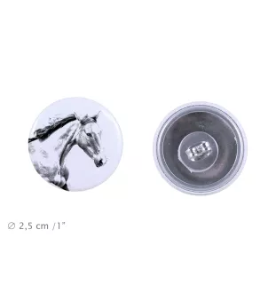 Cheval de sport irlandais - boucles d'oreilles votre photo, fait main, bijoux fabriqués à la main de la marque Art-Dog