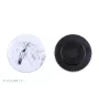 Lipizzan - aimant avec cheval, empreinte exceptionnelle de cheval de la marque Art-Dog