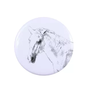 Lipizzan - Bague de collection avec l'image d'un cheval, produit fait à la main, marque Art-Dog