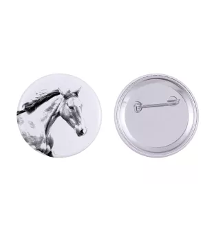 Irischer Sport - Magnet mit Pferd, ein einzigartiges Abdruck des Pferdes der Marke Art-Dog