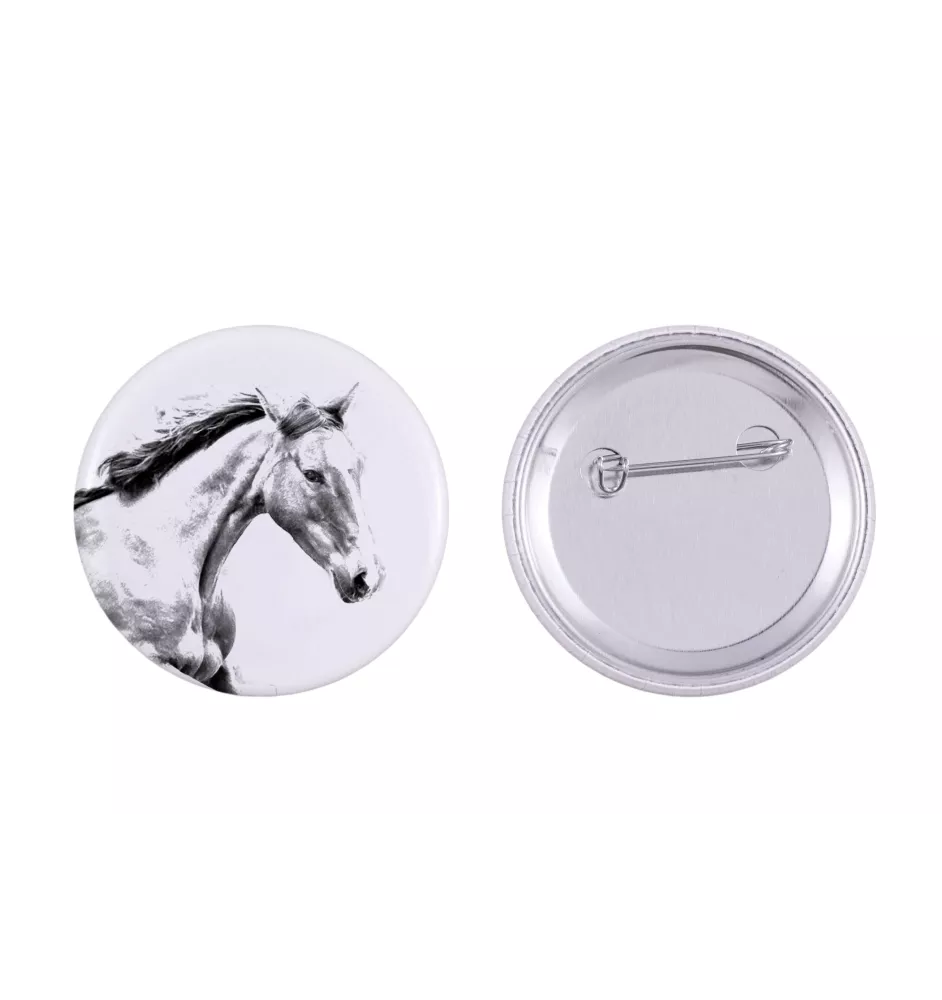 Cheval de sport irlandais - aimant avec cheval, empreinte exceptionnelle de cheval de la marque Art-Dog