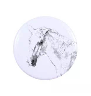 Lipizzan - aimant avec cheval, empreinte exceptionnelle de cheval de la marque Art-Dog