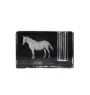 Lipizzan - Porte-stylos, organiseur en cristal avec image d'un cheval, décoration de bureau unique par la marque Art-Dog