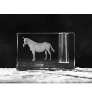 Lipicański penholder kryształowy z koniem Art-Dog