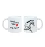 Cheval de sport irlandais - tasse avec chien, tasse personnalisée avec impression, cadeau classique pour tous de la marque Art-Dog