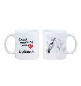 Lipizzan - cup with a dog, personalized cup with a print, a classic gift for everyone from the Art-Dog brand