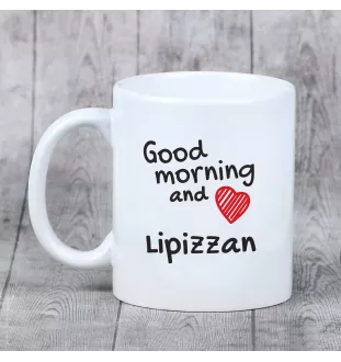 Lipizzan - cup with a dog, personalized cup with a print, a classic gift for everyone from the Art-Dog brand
