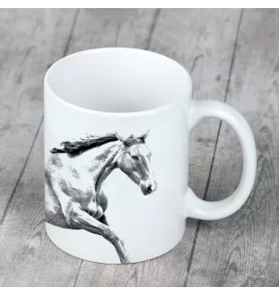 Irischer Sport - Tasse mit Pferd, Tasse mit Bild, personalisiertes Geschenk der Marke Art-Dog