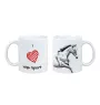 Irischer Sport - Tasse mit Pferd, niedliche Tasse mit Grafik, Geschenk mit Ihrem Foto von der Marke Art-Dog