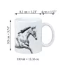 Cheval de sport irlandais - tasse avec un cheval, une tasse charmante avec une illustration, un cadeau avec votre photo de la marque Art-Dog