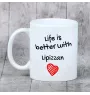 Lipizzan - mug with a horse, mug with a photo, personalized gift from the Art-Dog brand